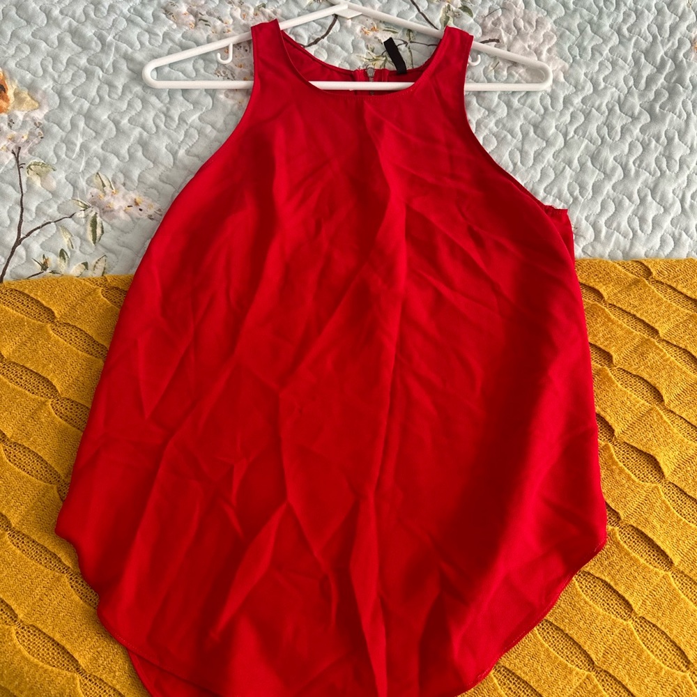 Stradivarius red womens blouses